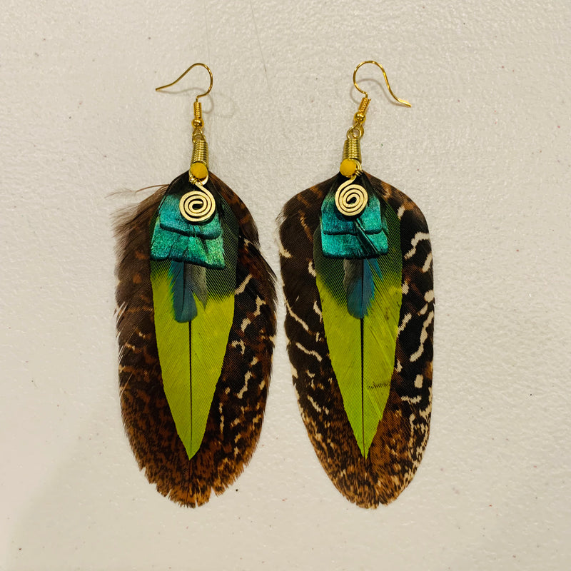 Feather Earrings(Medium) 35
