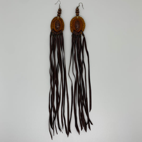 Leather Earrings 32