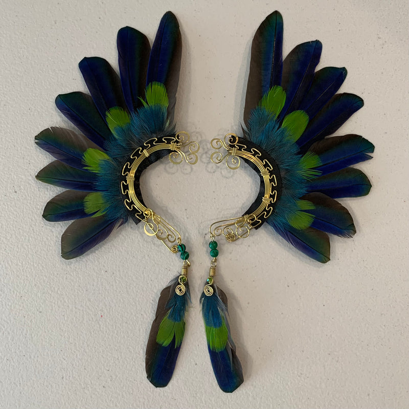 Feather wing Earrings 584