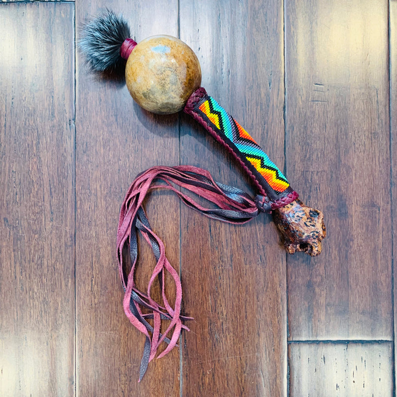 Aztec Dance Rattle 29