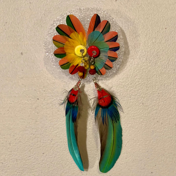 Feather wing Earrings 682