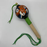 Aztec Dance Rattle painted 22
