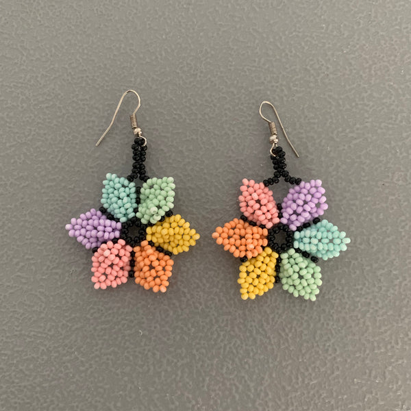 Beaded flower Earrings 10