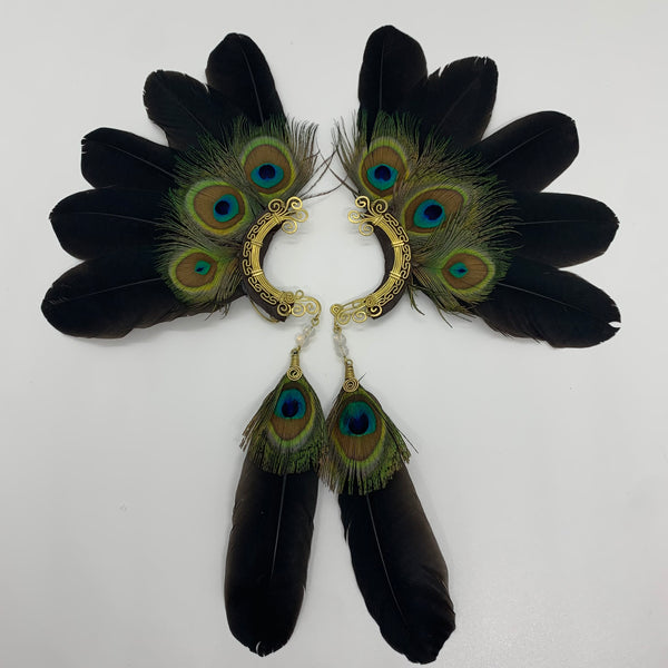 Feather wing Earrings 361