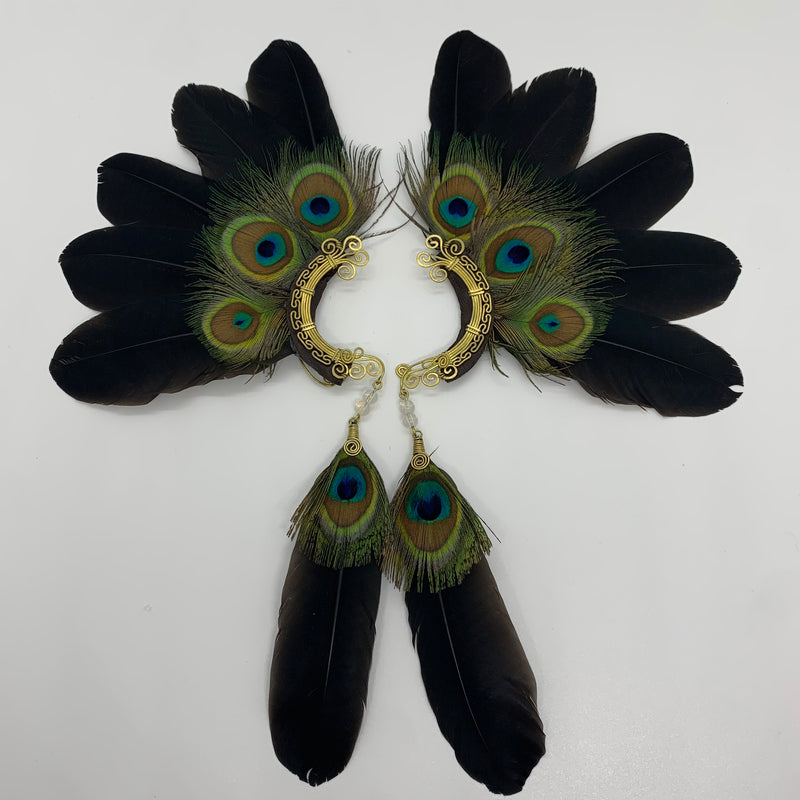 Feather wing Earrings 361