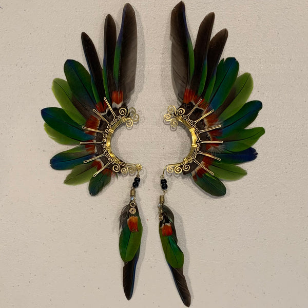 Feather wing Earrings 540