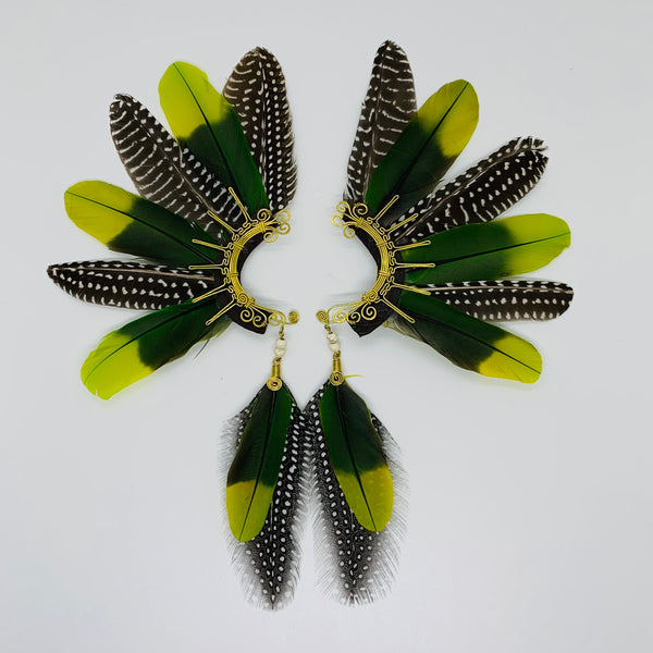 Feather wing Earrings 454