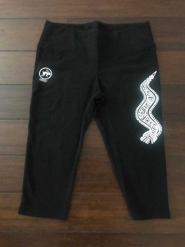 Leggings - Quetzalcoatl (snake) - Capri