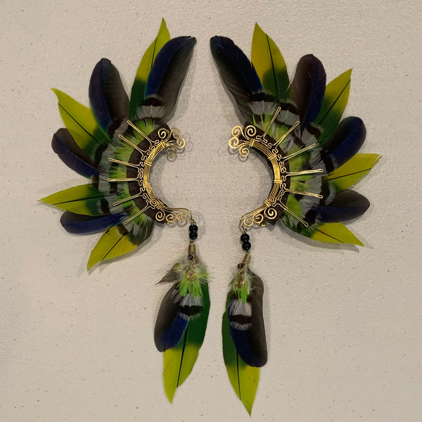 Feather wing Earrings 547