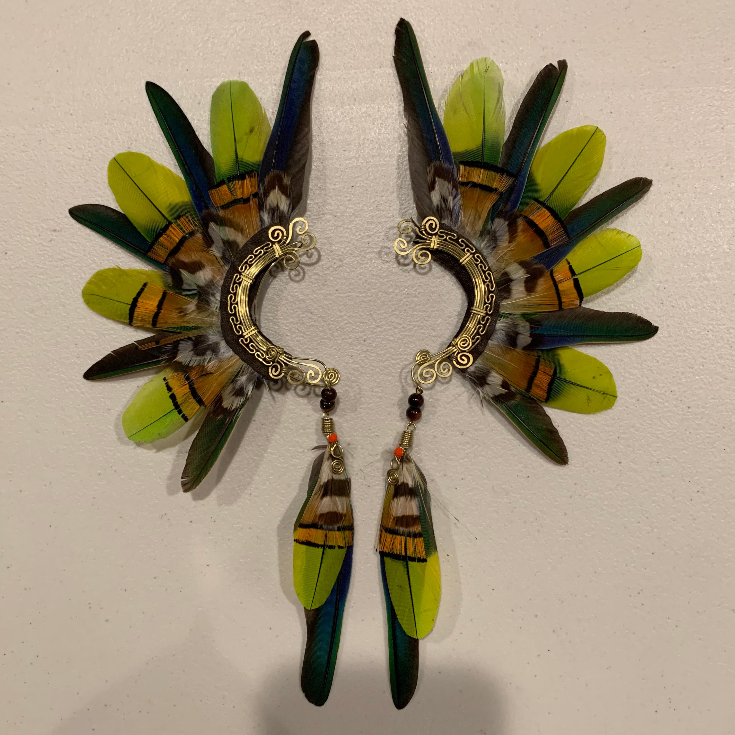 Feather wing Earrings 536
