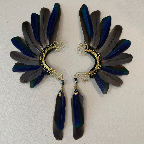 Feather wing Earrings 587