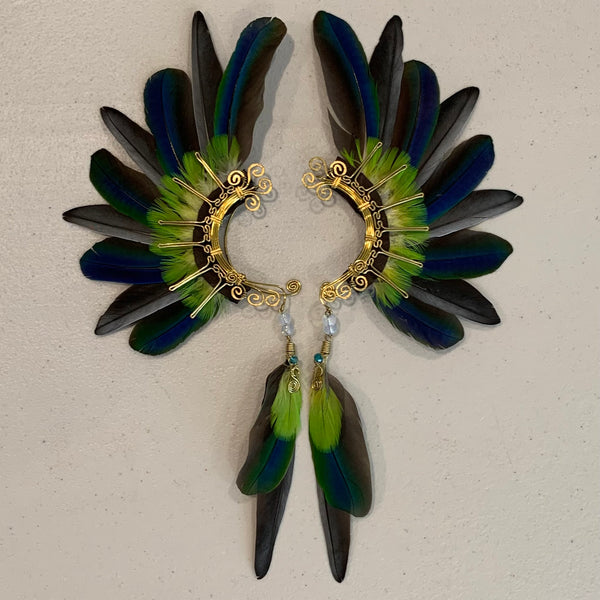 Feather wing Earrings 515