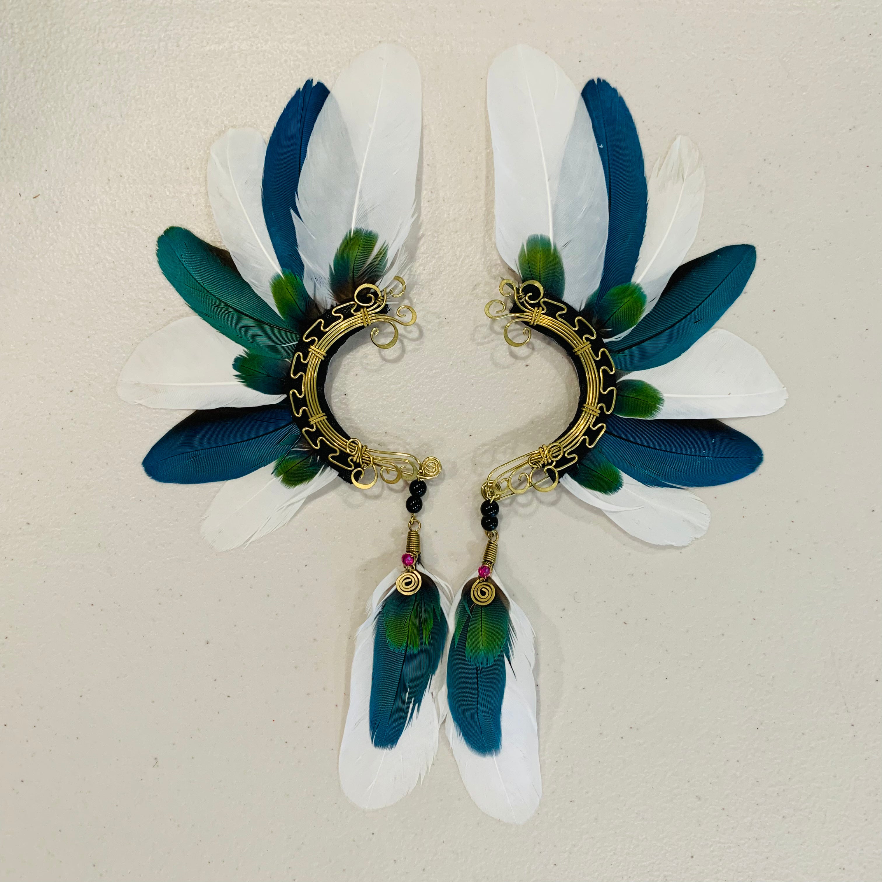 Feather wing Earrings 663