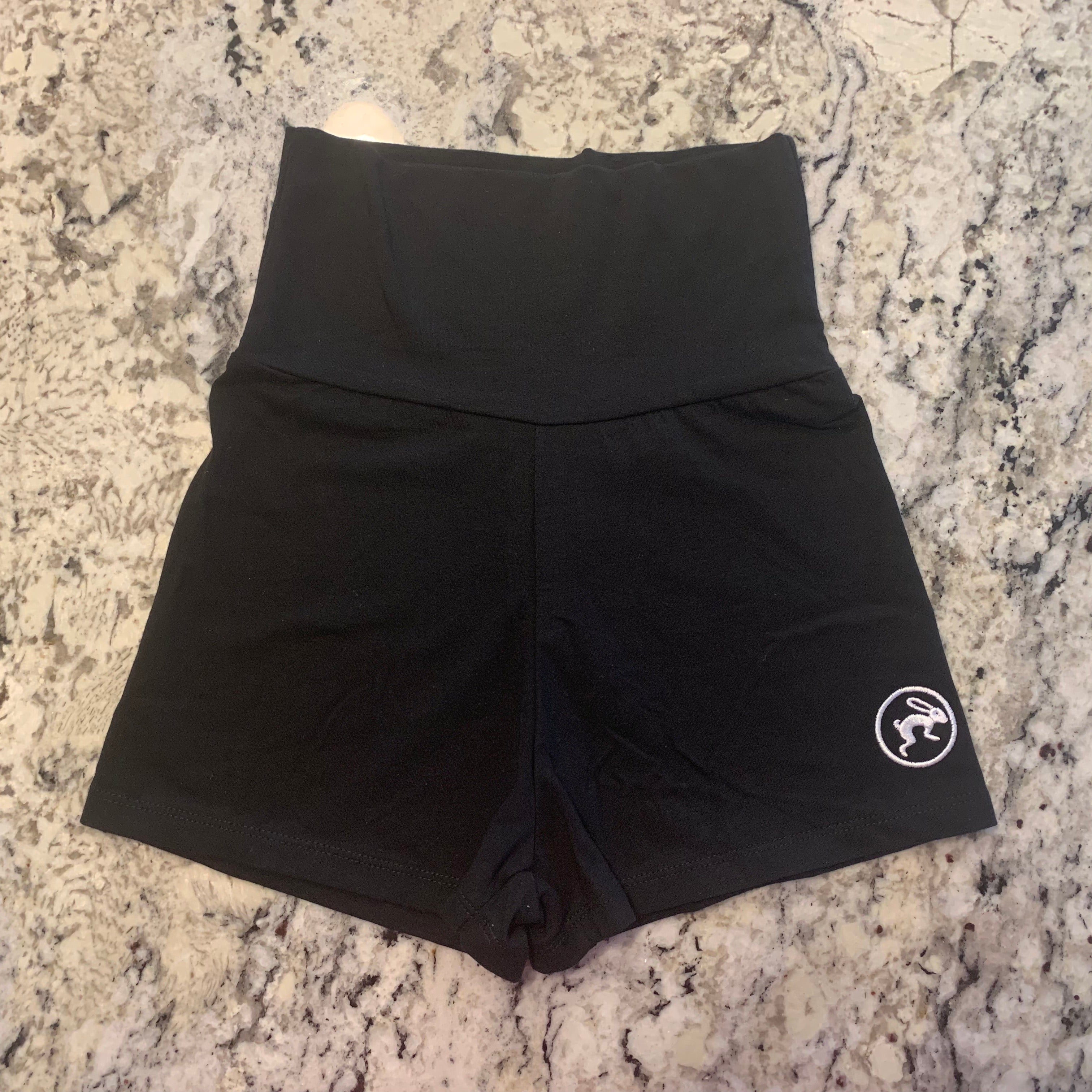 High waist Shorts - Tochtli black