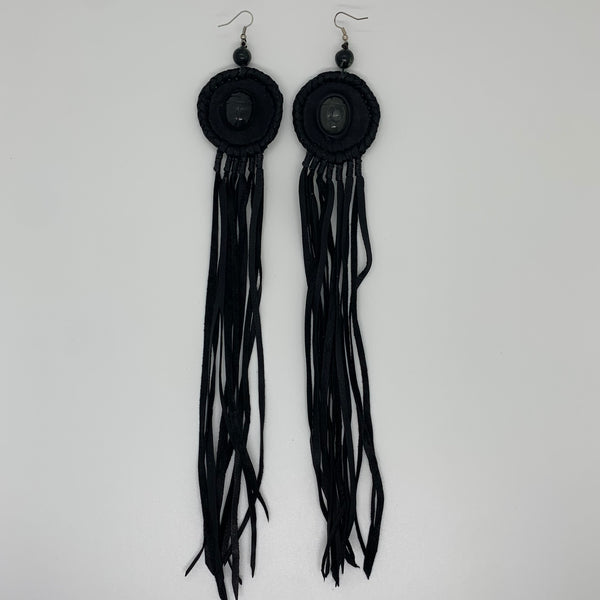 Leather Earrings 30