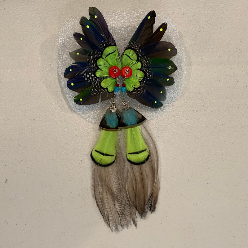 Feather wing Earrings 254
