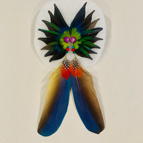 Feather wing Earrings 717