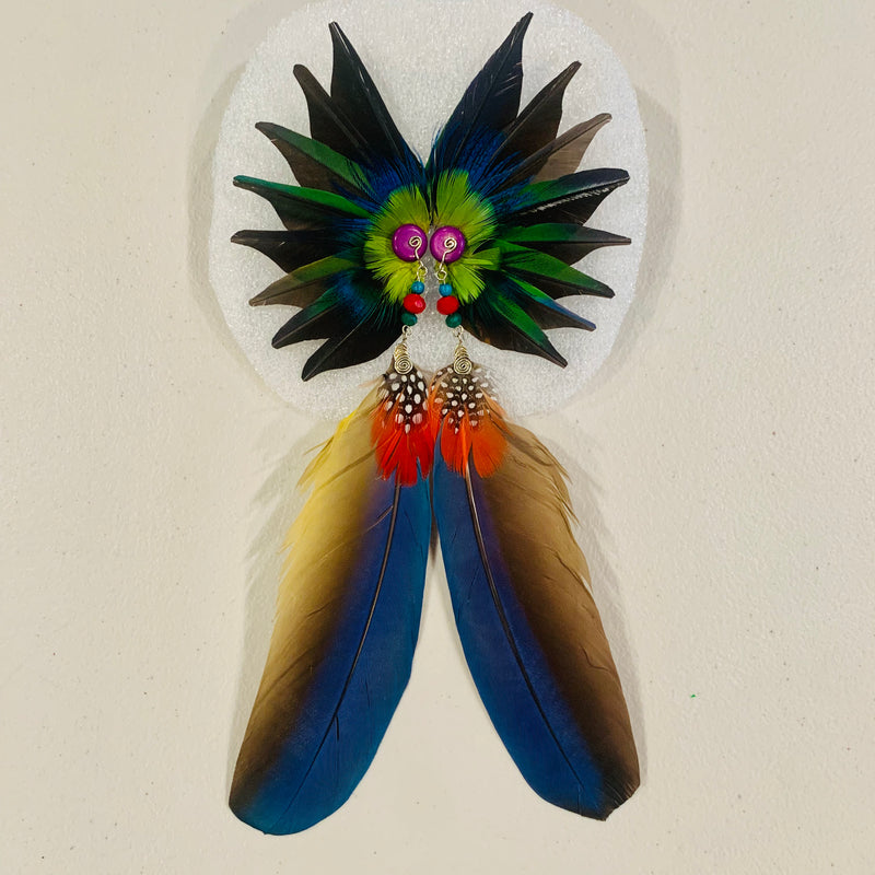 Feather wing Earrings 717