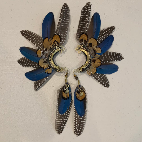 Feather wing Earrings 484