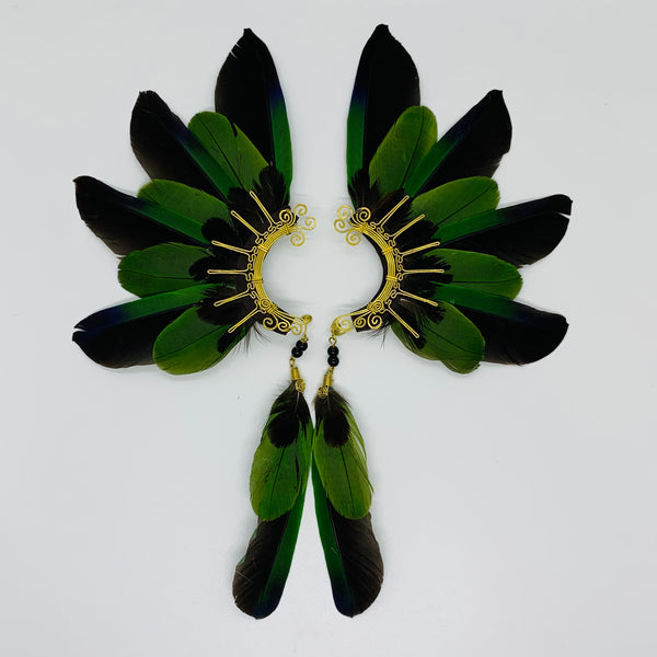 Feather wing Earrings 442