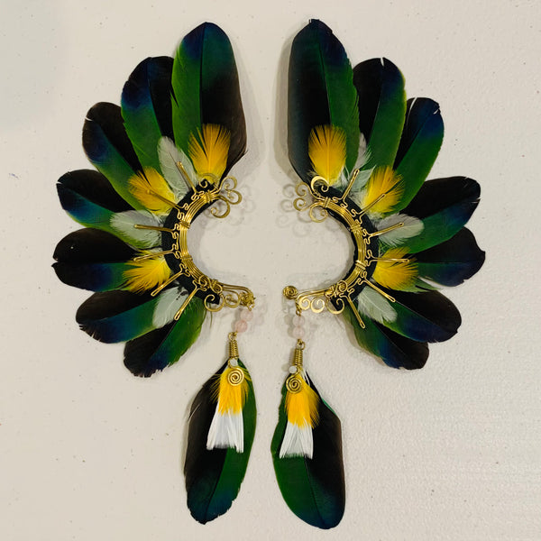Feather wing Earrings 624