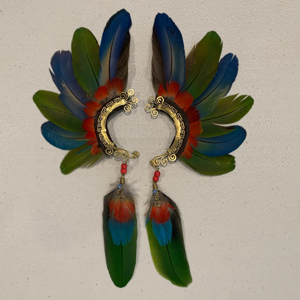 Feather wing Earrings 545