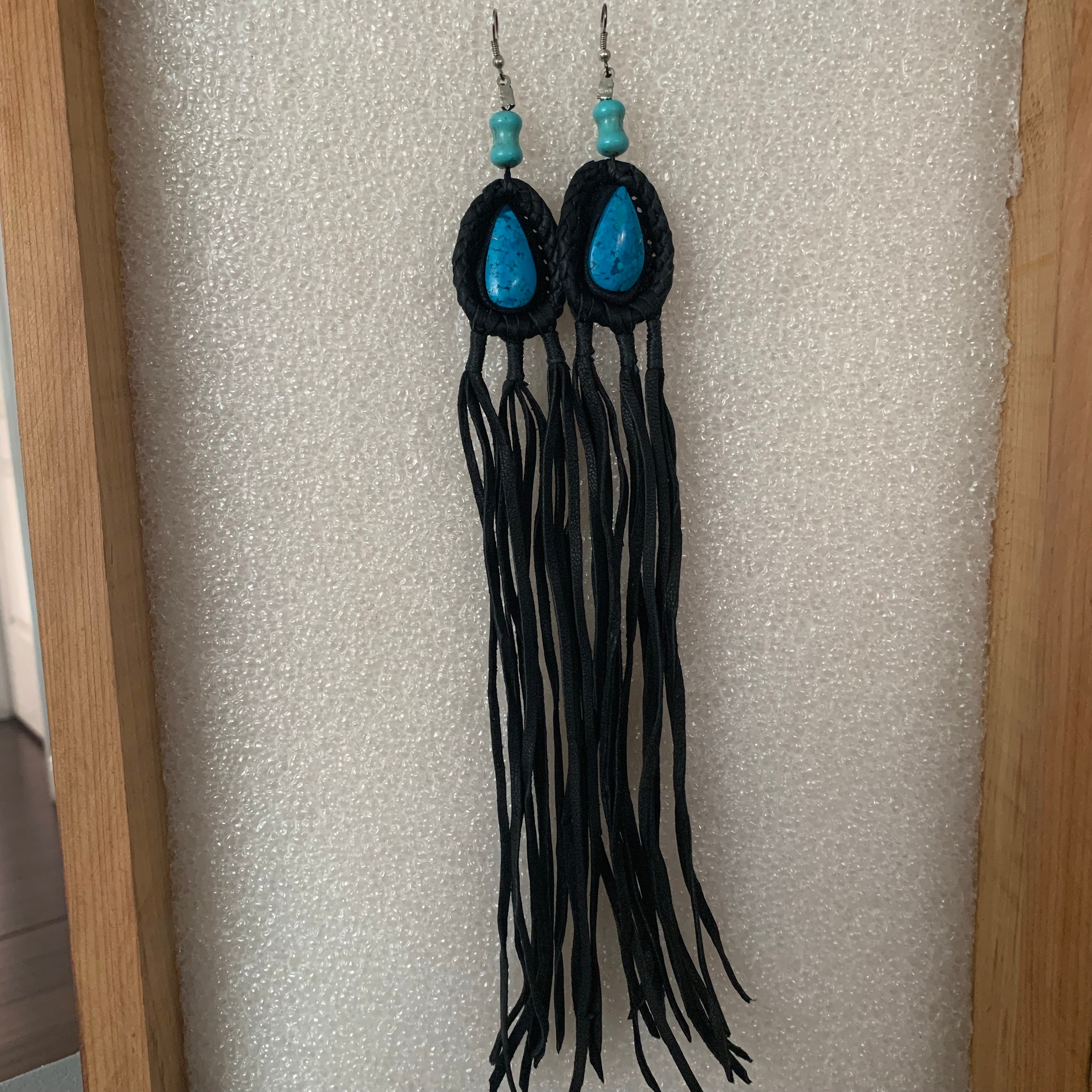 Leather Earrings 4
