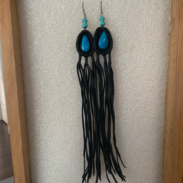 Leather Earrings 4