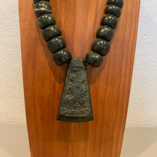 Necklace - Guatamala Jade and Jade Ollin