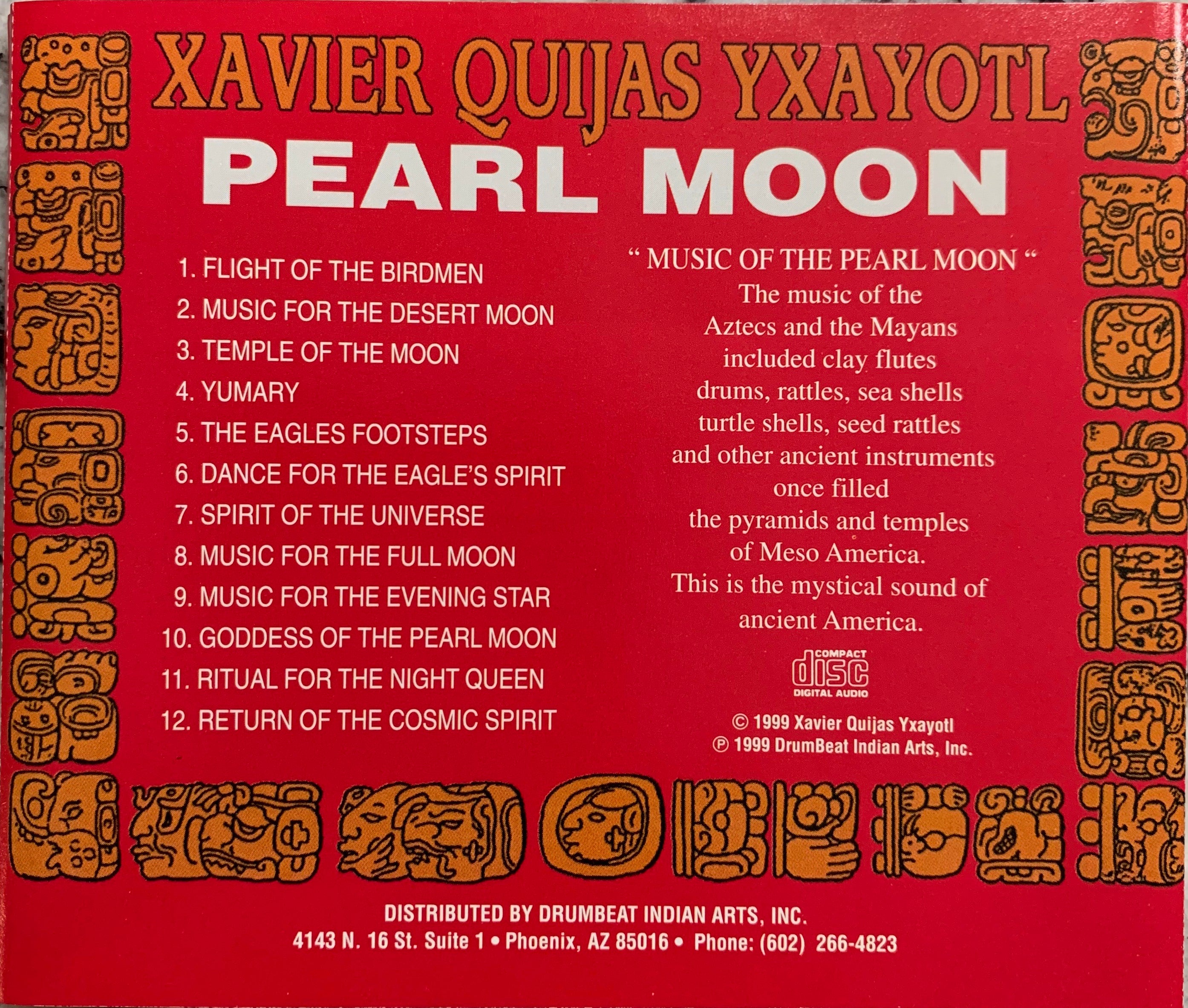 CD - Xavier Quijas Yxayotl - Pearl Moon