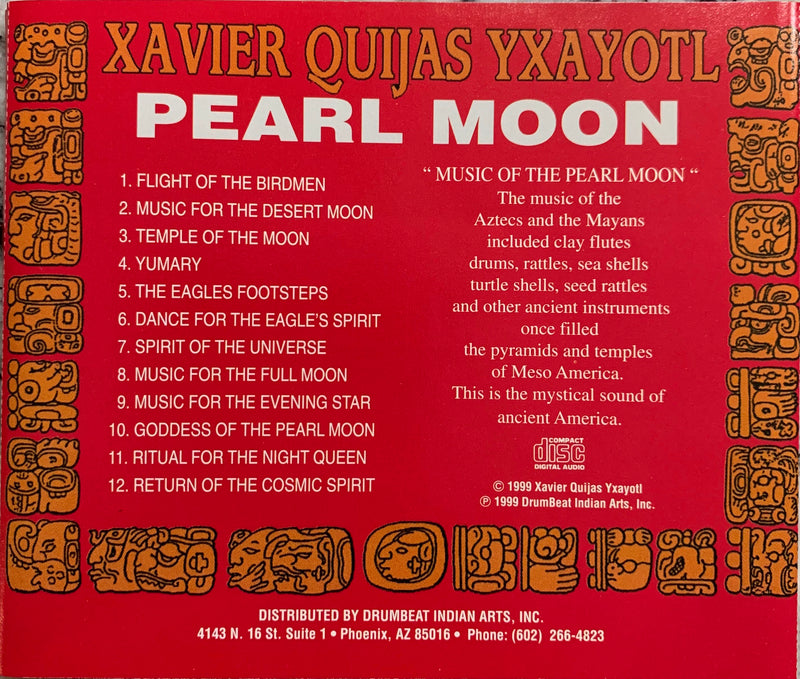 CD - Xavier Quijas Yxayotl - Pearl Moon