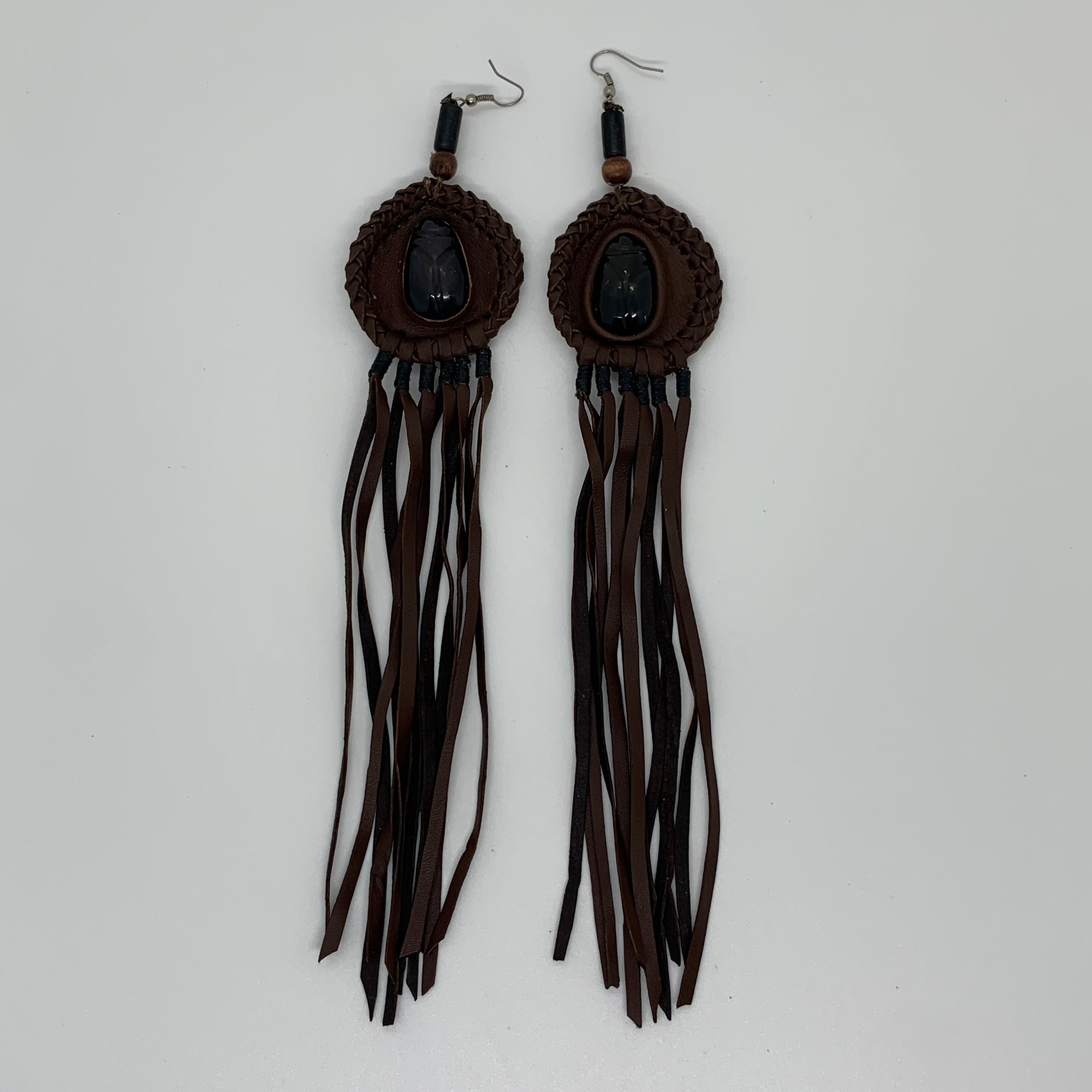 Leather Earrings 31
