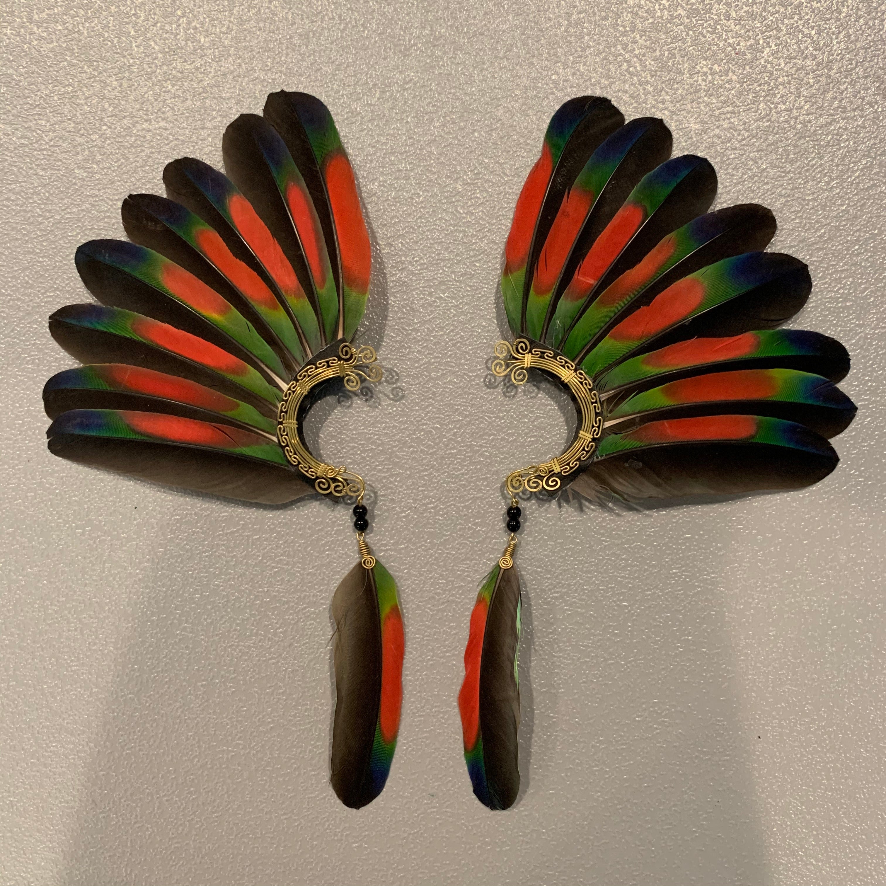 Feather wing Earrings 140