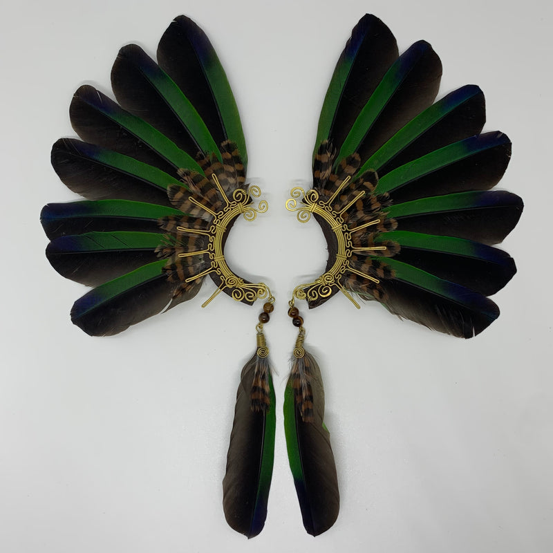 Feather wing Earrings 379
