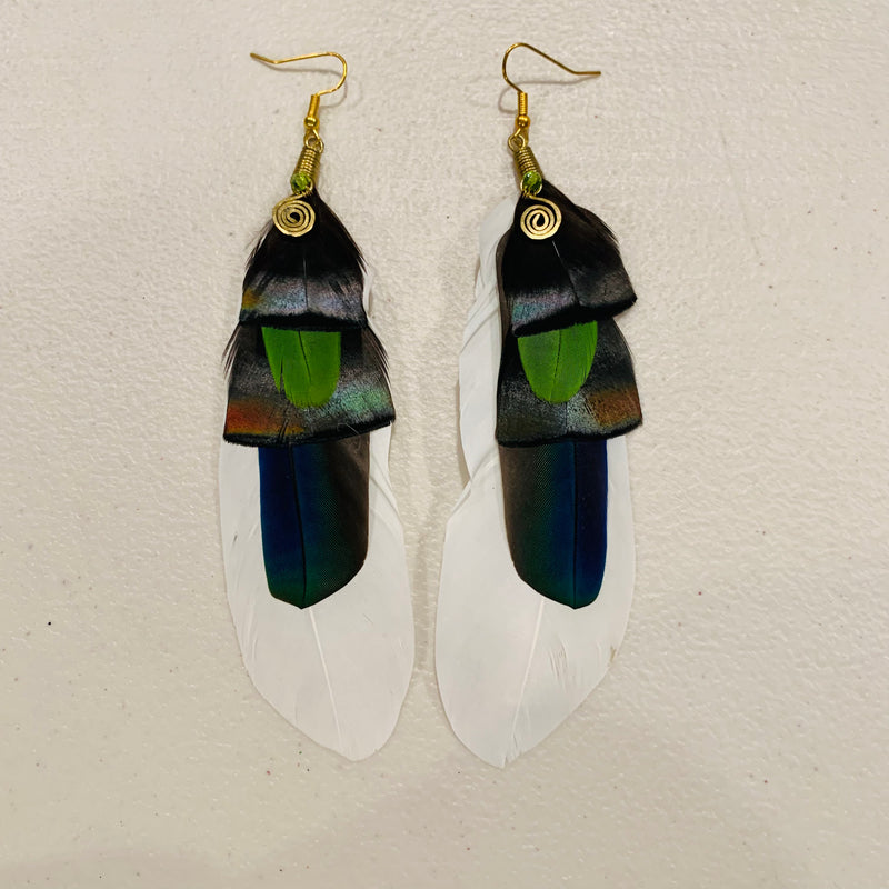 Feather Earrings(Medium) 36