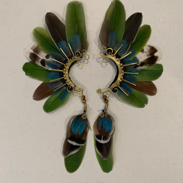 Feather wing Earrings 673