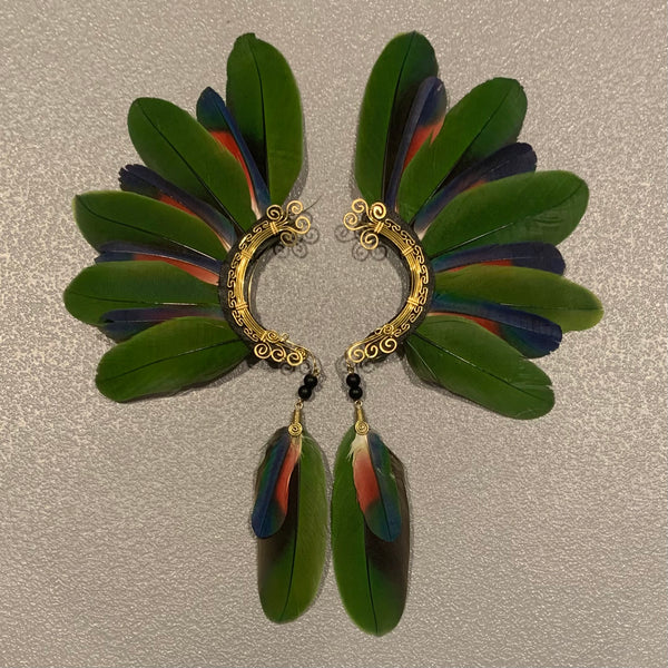 Feather wing Earrings 289