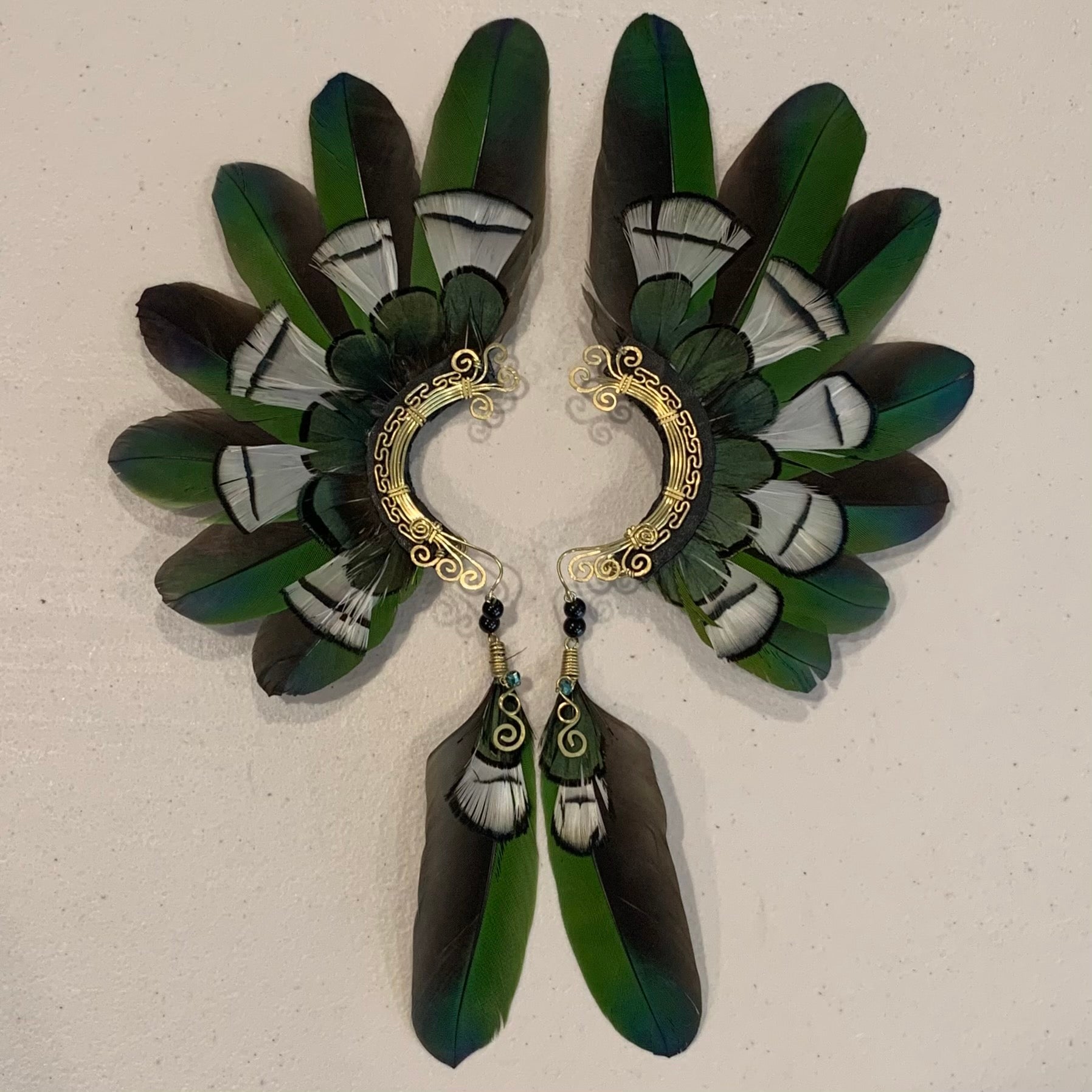Feather wing Earrings 486