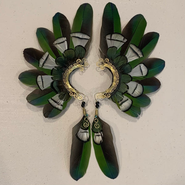 Feather wing Earrings 486