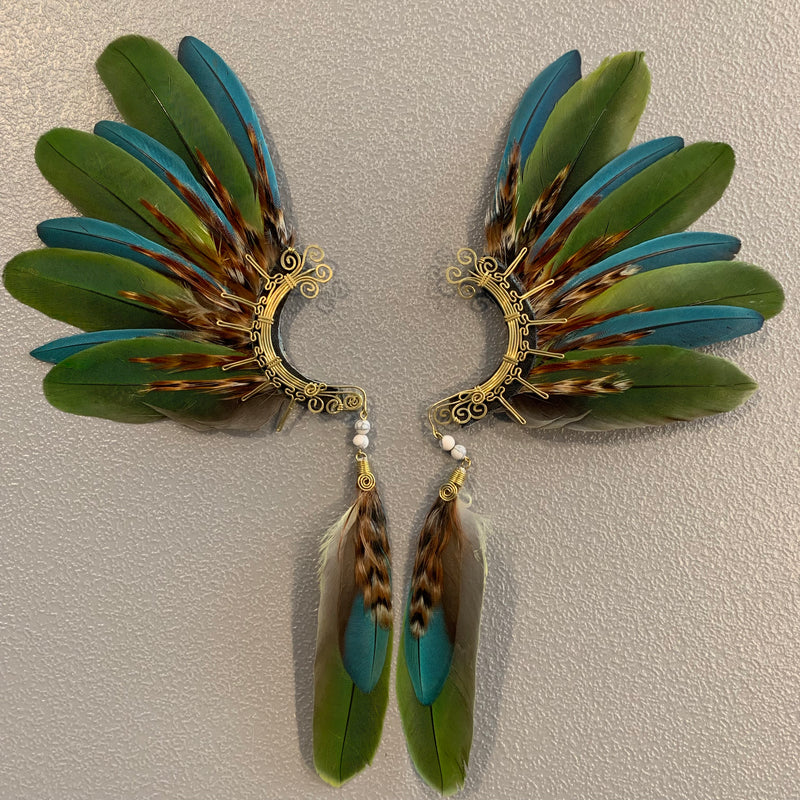 Feather wing Earrings 252