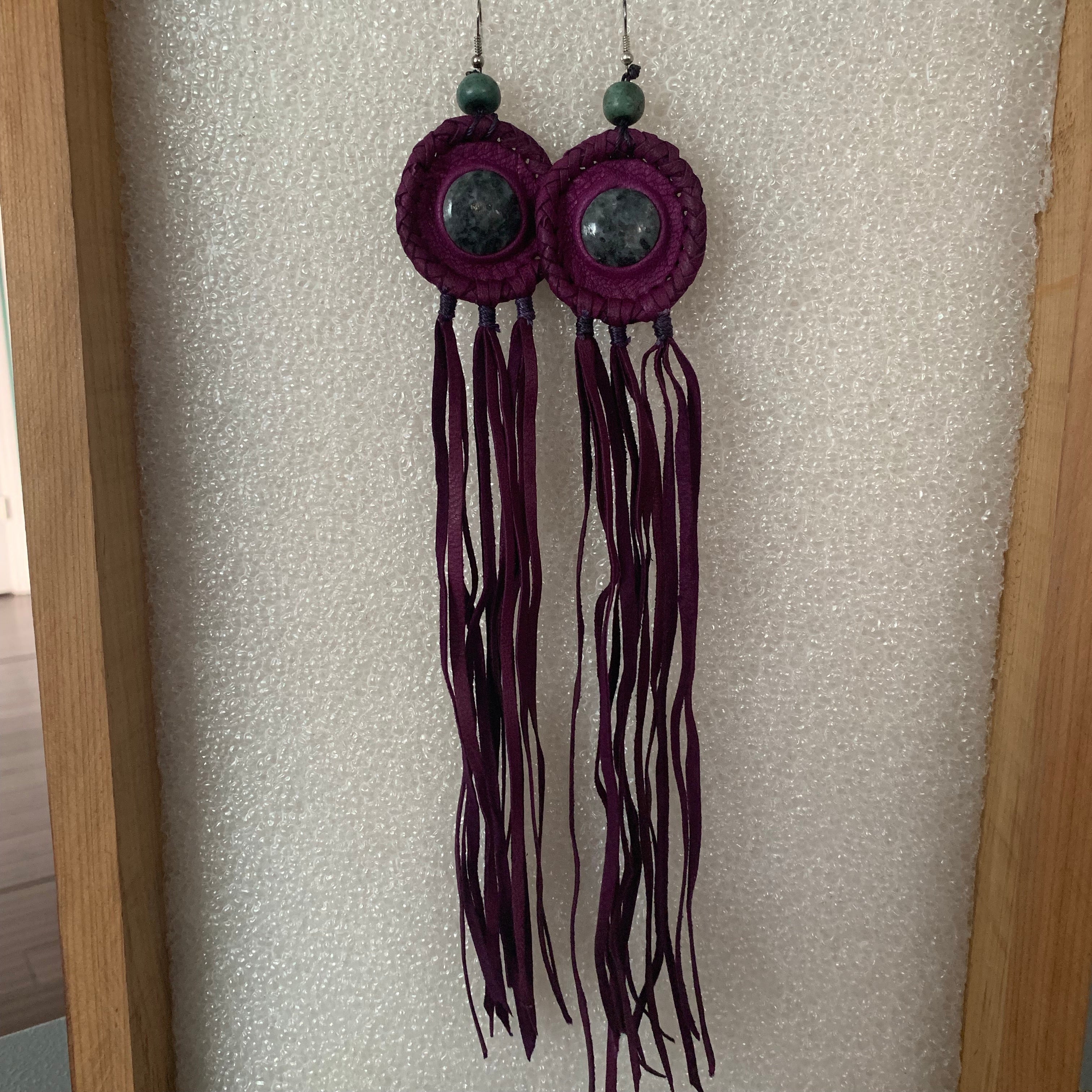 Leather Earrings 6