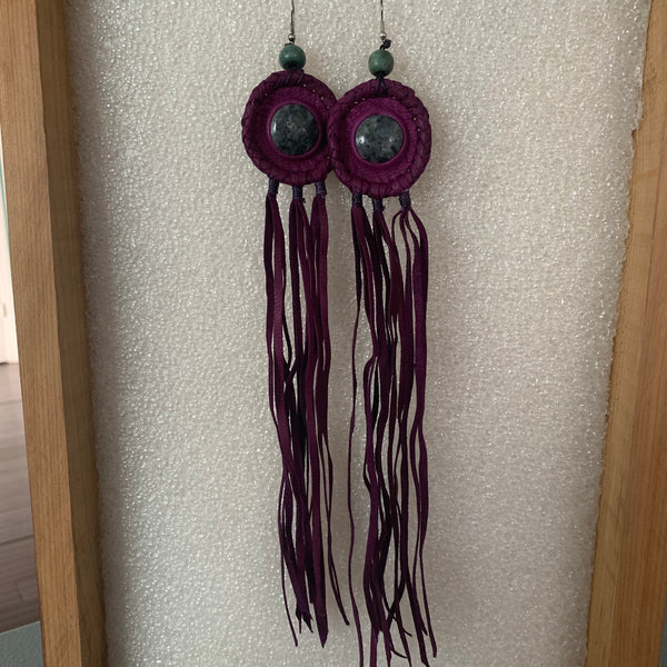 Leather Earrings 6