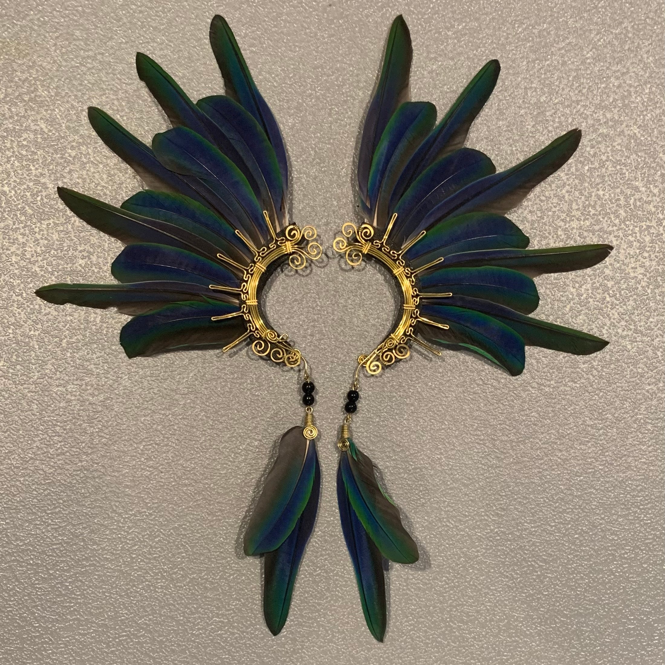 Feather wing Earrings 300