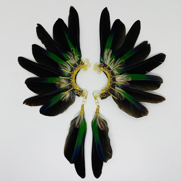Feather wing Earrings 423