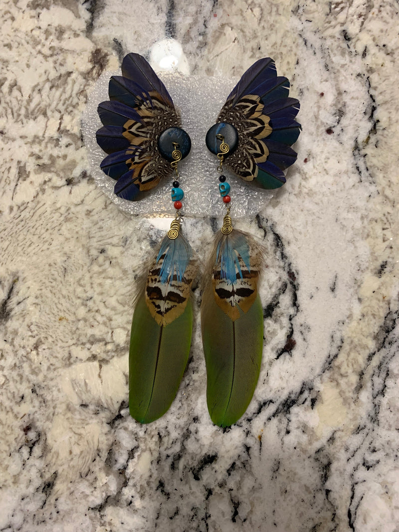 Feather wing Earrings 11
