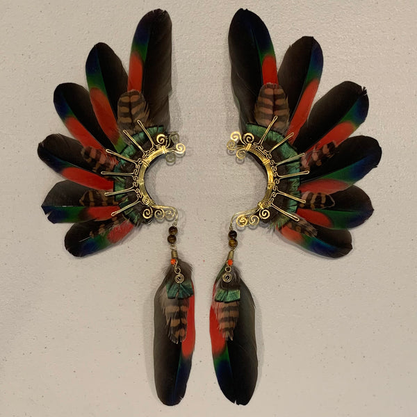 Feather wing Earrings 550