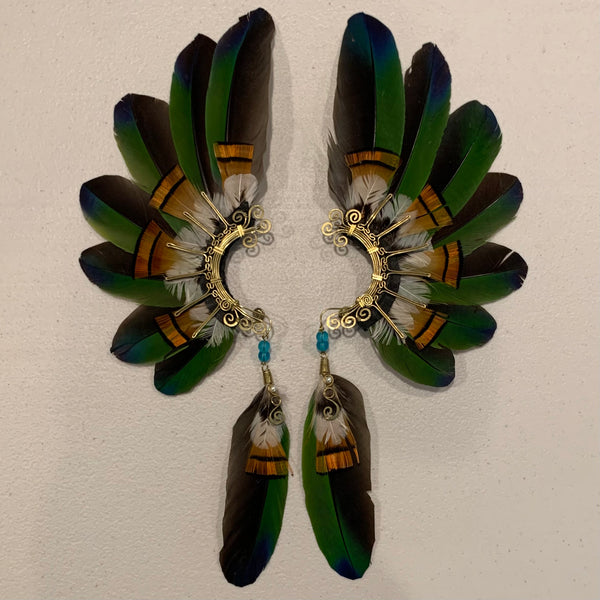 Feather wing Earrings 467