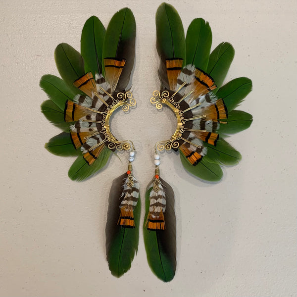 Feather wing Earrings 533