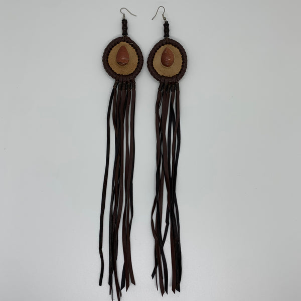 Leather Earrings 36