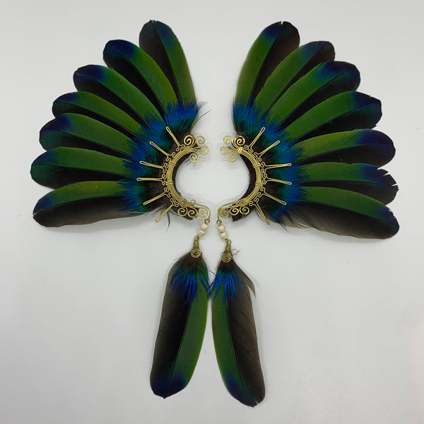 Feather wing Earrings 349